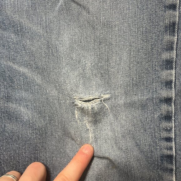 Levis Jeans Mens 36x30 Blue 559 Relaxed Straight Cotton Blend Denim (Meas 36x29) - Picture 2 of 9